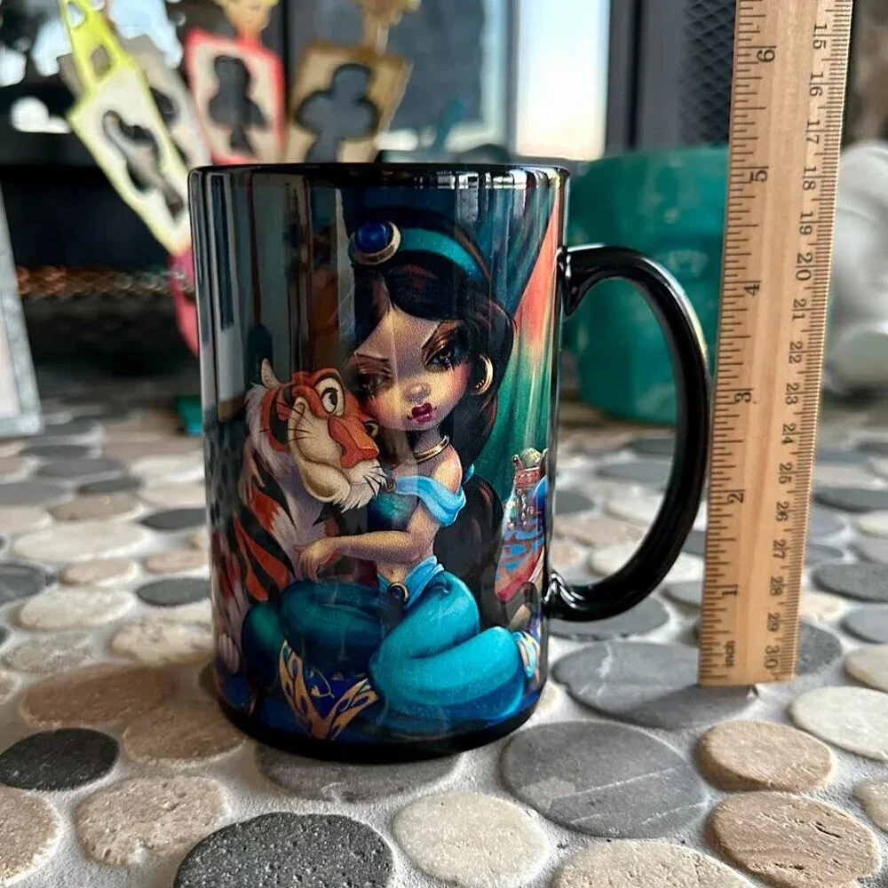 Disney Wonderground Gallery Jasmine Becket Griffith Coffee Mug Jasmine Rajah